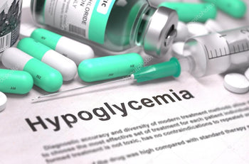 Diagnosis - Hypoglycemia. Medical Concept with Blurred Background